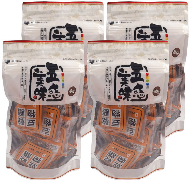 天素食品 即食包滷味豆乾, 216g, 4袋