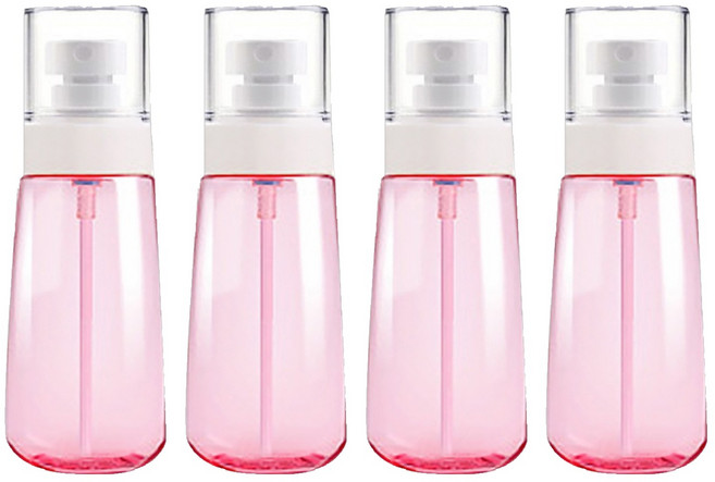 DM 美妝噴霧空瓶 60ml, 淺粉色, 4個