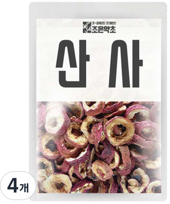 조은약초 산사, 600g, 4개