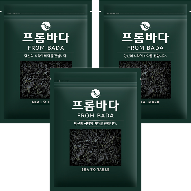 From Bada 莞島切片海帶芽, 3個, 500g