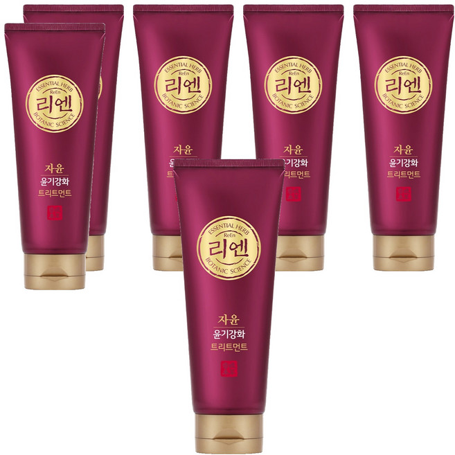 리엔 자윤 윤기강화 트리트먼트, 200ml, 6개