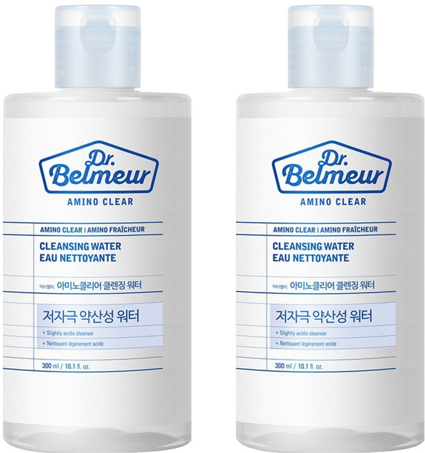 닥터벨머 아미노클리어 클렌징 워터, 2개, 300ml