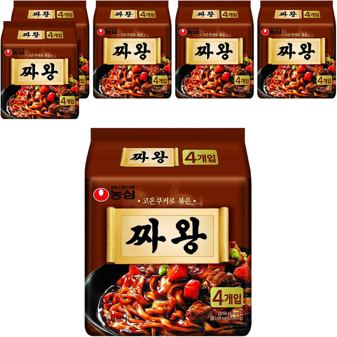 농심 짜왕 134g, 24개