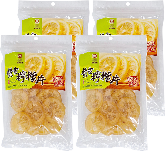 順泰 黃金檸檬片, 150g, 4包