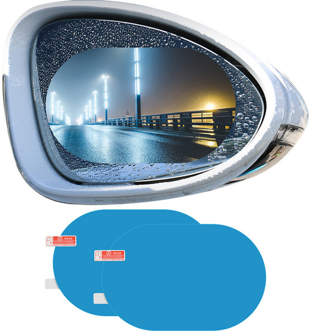 파인스 사이드미러 발수코팅 필름 대형 15 x 10 cm, 2개