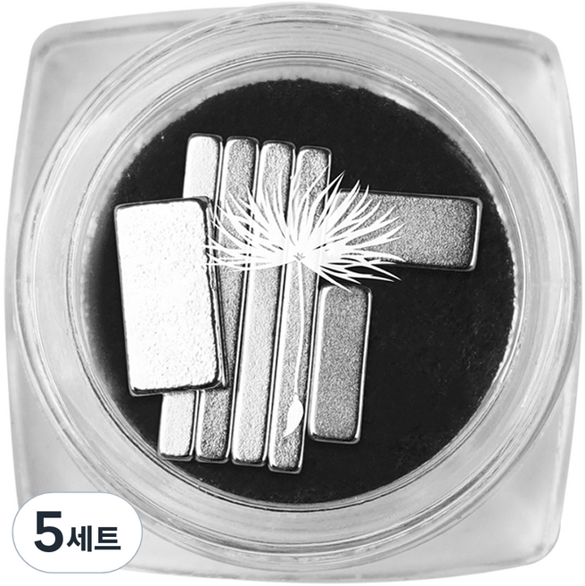 위드샨 커스텀 미니 네일 마그넷 7p 세트, 5세트