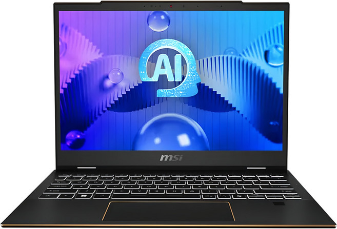 msi 微星 Summit E13 AI Evo 輕薄AI翻轉筆電 13.3吋 原廠保固, 黑色, 1TB, 16GB, WIN11 Pro, A1MTG-043TW