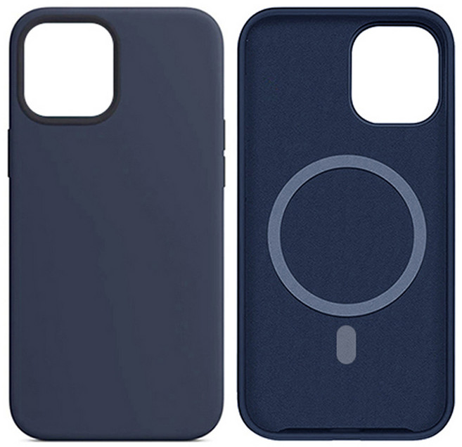 디씨네트워크 맥세이프 심플 파스텔 실리콘 휴대폰 케이스