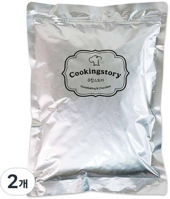 쿠킹스토리 베릴스 코인 커버춰 밀크 초콜릿, 1kg, 2개