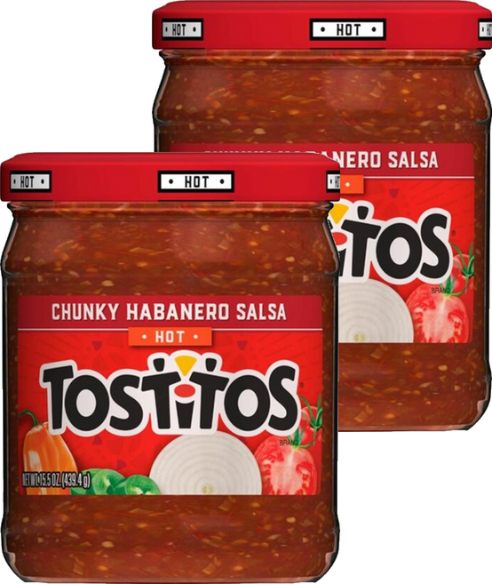 토스티토스 하바네로 살사소스, 439.4g, 2개