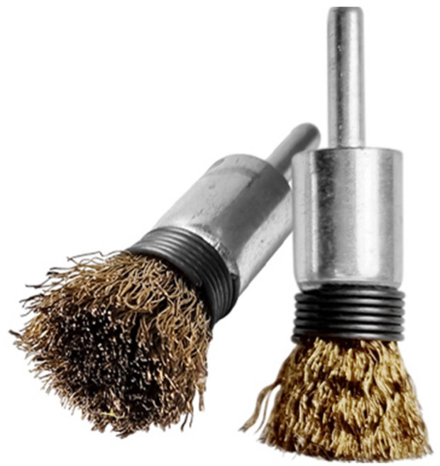 월드크린 녹제거 베이비 브러쉬 철 27mm, 2개