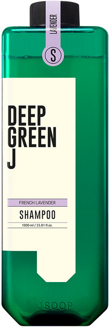 딥그린제이 아로마 비건 샴푸 프렌치 라벤더, 1L, 1개