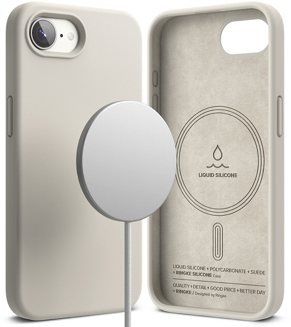 링케 실리콘 맥세이프 마그네틱 휴대폰 케이스