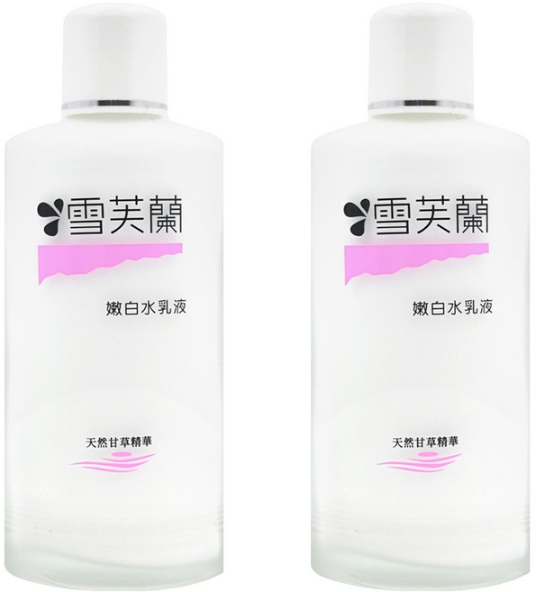 雪芙蘭 嫩白水乳液 天然甘草精華, 150ml, 2件