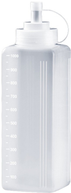 그린리빙 세탁세제 소분 공병 1000ml, 화이트, 1개
