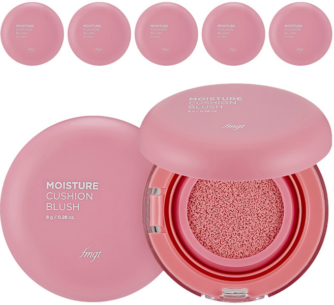 fmgt 수분 쿠션 블러쉬 8g, 핑크, 6개