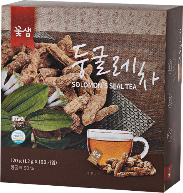 꽃샘 둥굴레차, 1.2g, 100개입, 1개, 1.2g