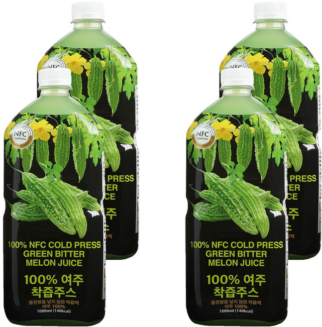 PharmoVit NFC生苦瓜汁, 1L, 4瓶