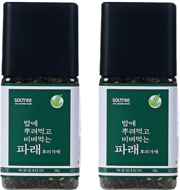 솔트리 밥에 뿌려먹고 비벼먹는 파래, 80g, 2개