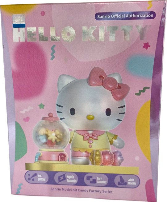 Hello Kitty 凱蒂貓 組裝公仔糖果工廠系列 Sanrio Model Kit, 1組