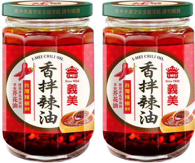 義美 香拌辣油, 230g, 2罐