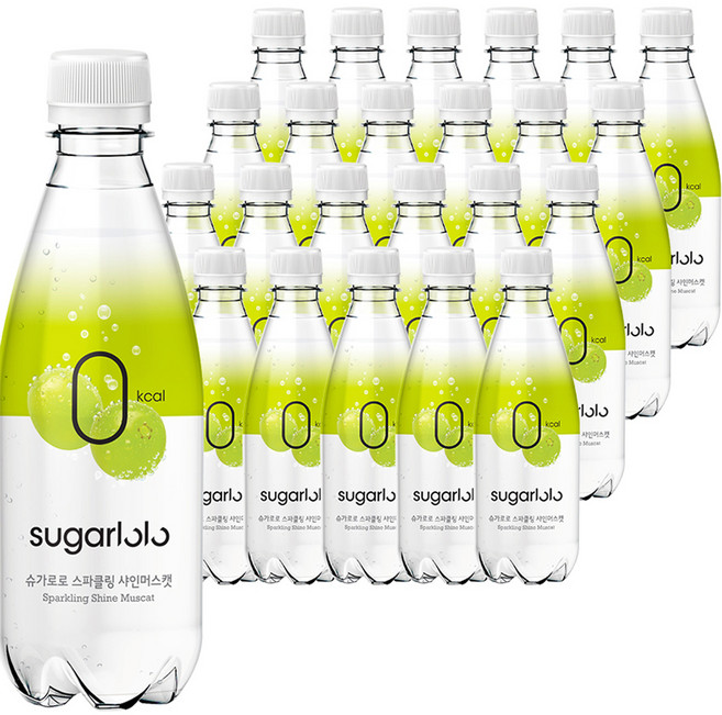 슈가로로 스파클링 샤인머스캣, 350ml, 24개
