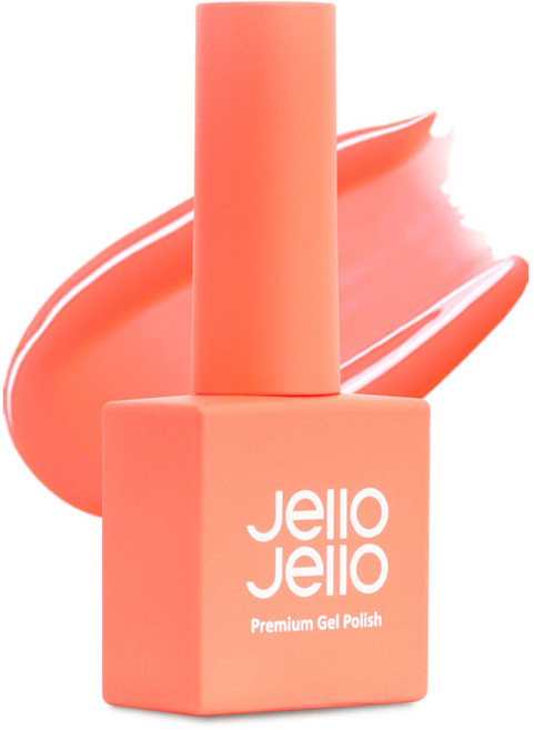 젤로젤로 네온 컬러 젤네일 폴리쉬, JN-11 썬업쥬시, 10ml, 1개