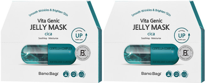 바노바기 비타제닉 젤리 마스크 시카 30ml, 10개입, 2개