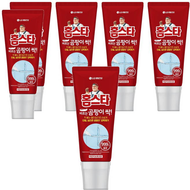 홈스타 바르는 곰팡이 싹 세정제, 120ml, 6개