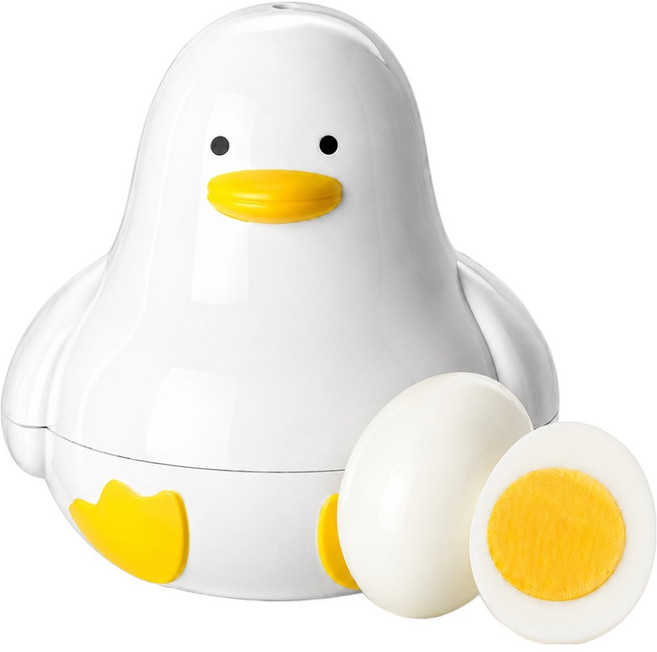 LANO 鴨子造型微波爐4格蒸蛋器, 單一商品