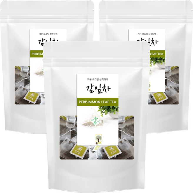 숲으로허브 감잎차 삼각티백, 100개입, 3개, 1g