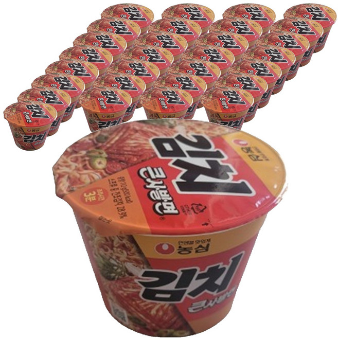 김치사발면 큰사발면 112g, 32개