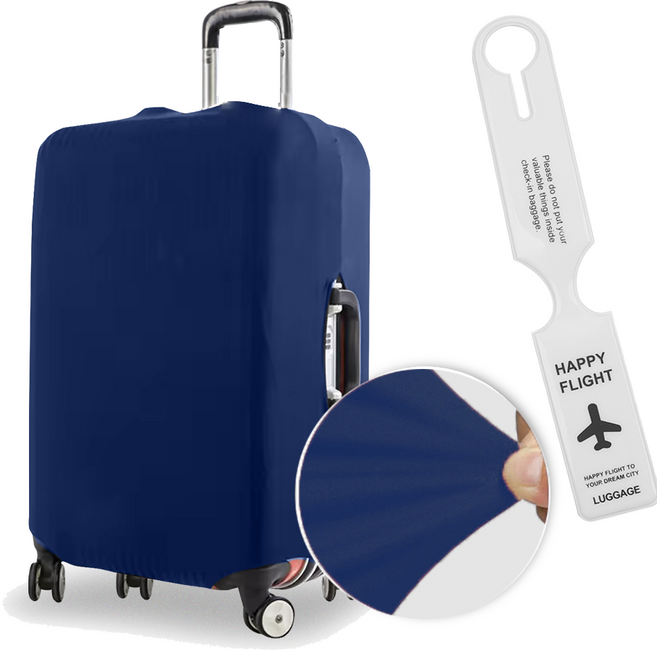 올비에스 스판 캐리어커버 + 네임택