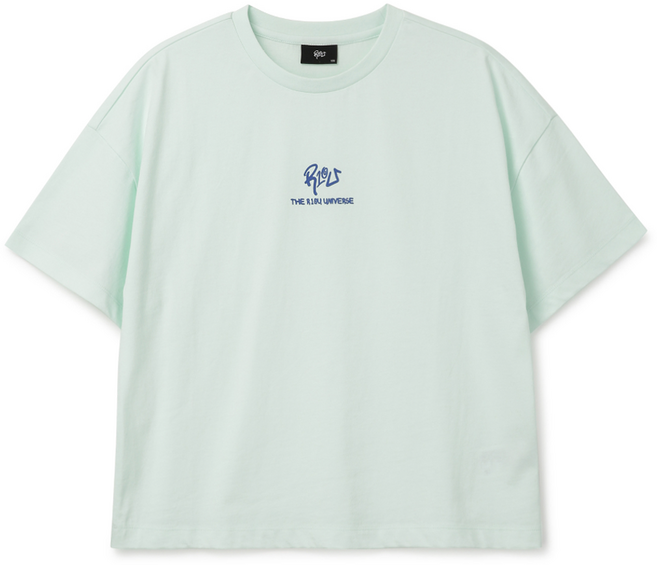 꼬망스 R10U 여아용 베이직 로고 티셔츠 U2421T151