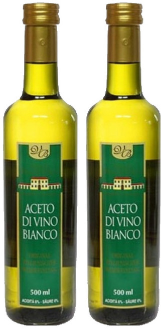 A.I모데나 화이트 와인식초, 2개, 500ml