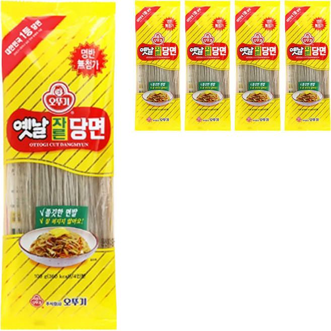 오뚜기옛날 자른 당면, 100g, 5개