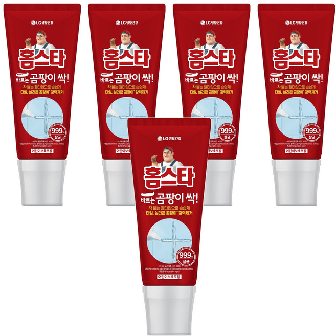 홈스타 바르는 곰팡이 싹 세정제, 120ml, 5개