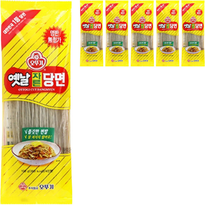 오뚜기옛날 자른 당면, 100g, 6개
