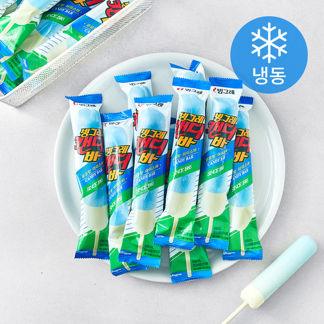 빙그레 캔디바 (냉동), 75ml, 1개입, 8개