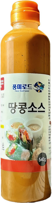풍미로드 땅콩소스, 540g, 1개
