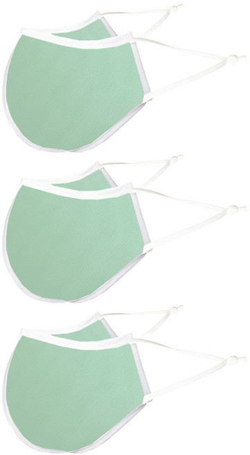 하하비샵 등산 방수 파스텔컬러 UV차단 마스크 성인용 M, 1개입, 3개, 민트