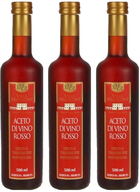 [A.I.모데나] 와인 식초, 500ml, 3개