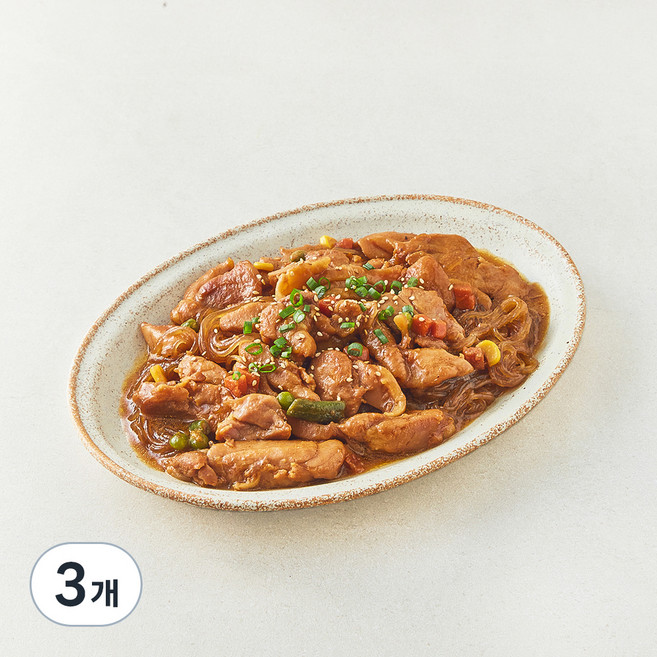 셰프초이스 순살 가득 안동식 찜닭, 960g, 3개