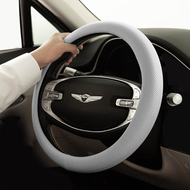 아임반 차량용 타공 핸들커버, GN7그레이