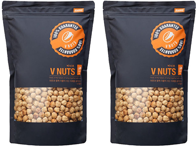 VNUTS 炒榛果, 800g, 2包