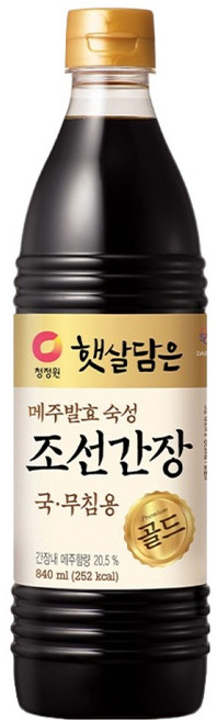청정원 조선간장, 840ml, 1개