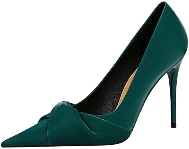 빅트리 페이퍼먼츠 세이라 매듭 꼬임 펌프스 하이힐 10cm 02427