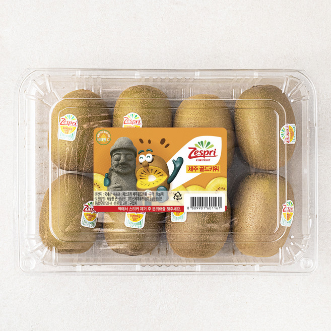 제스프리 제주산 썬골드키위, 1kg, 1개