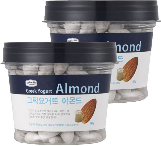 RichFarm Nuts 希臘優格 杏仁, 180g, 2個