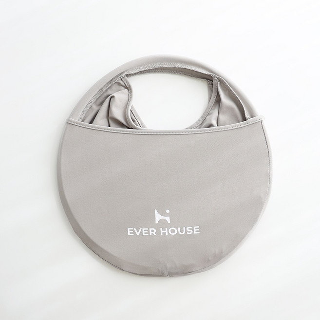 에버하우스 런드리버킷 세탁 빨래 바구니, 그레이